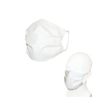 Ochranné rúško s hydrofóbnou fóliou biele